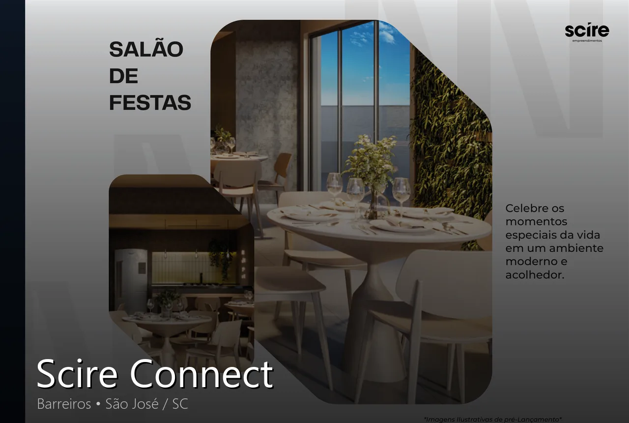 Área de lazer Scire Connect